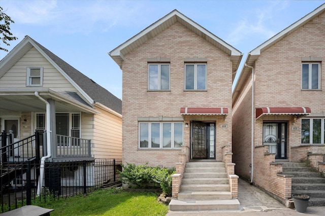 1019 W 47th Pl, Chicago, IL 60609 - view of front facade with brick siding