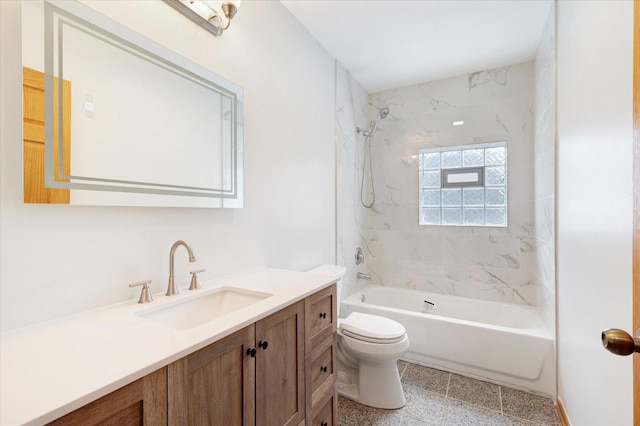 1019 W 47th Pl, Chicago, IL 60609 - full bathroom with vanity and shower / tub combination