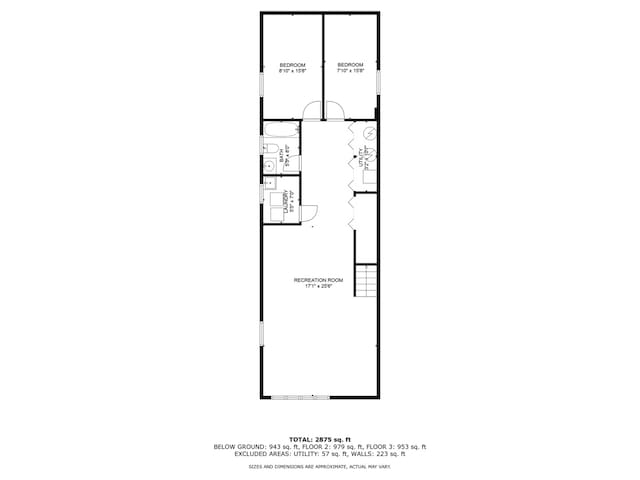 1019 W 47th Pl, Chicago, IL 60609 - view of property floor plan