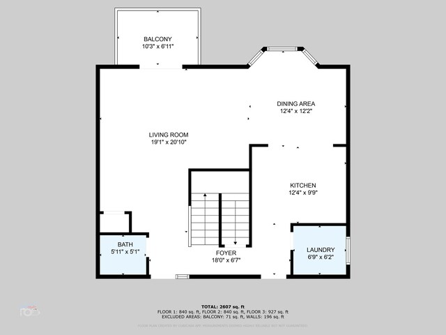 2508 Reflections Dr, Crest Hill, IL 60403 - property floor plan