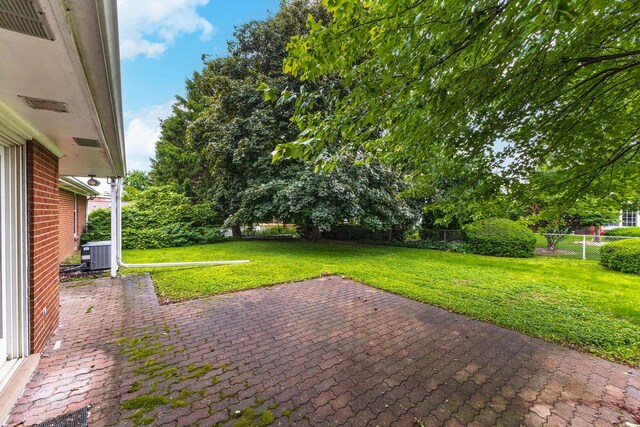 212 Mays Dr, Bloomington, IL 61701 - view of patio with central AC