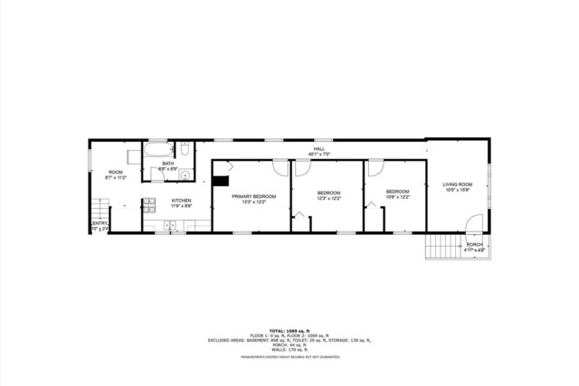 10002 S Torrence Ave, Chicago, IL 60617 - room layout