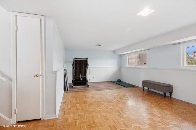 7035 W Greenleaf St, Niles, IL 60714 - below grade area featuring baseboards