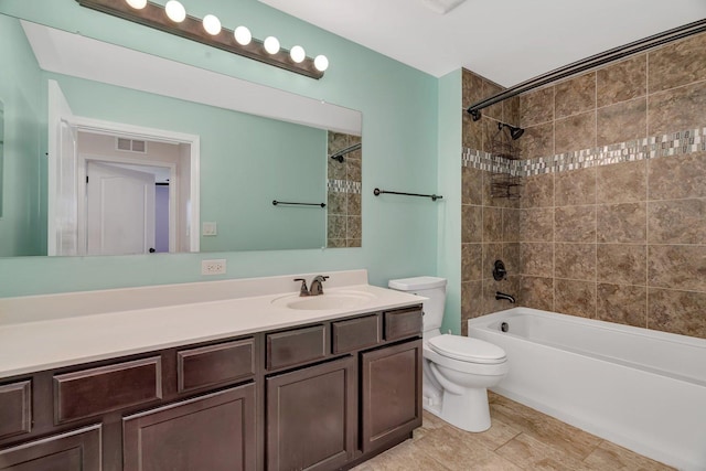 1221 Winding Way, Bolingbrook, IL 60490 - bathroom with vanity and tub / shower combination
