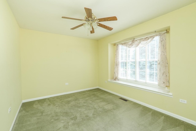 343 White Hawk Way, Manteno, IL 60950 - unfurnished room featuring carpet flooring and a ceiling fan