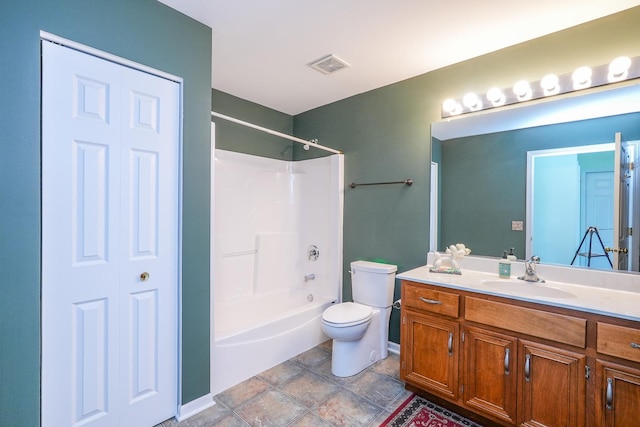 343 White Hawk Way, Manteno, IL 60950 - bathroom with vanity and shower / tub combination