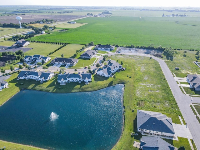 343 White Hawk Way, Manteno, IL 60950 - aerial overview of property's location featuring a large body of water and rural landscape