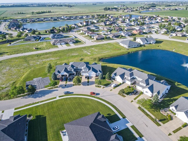 343 White Hawk Way, Manteno, IL 60950 - aerial overview of property's location with a large body of water and nearby suburban area