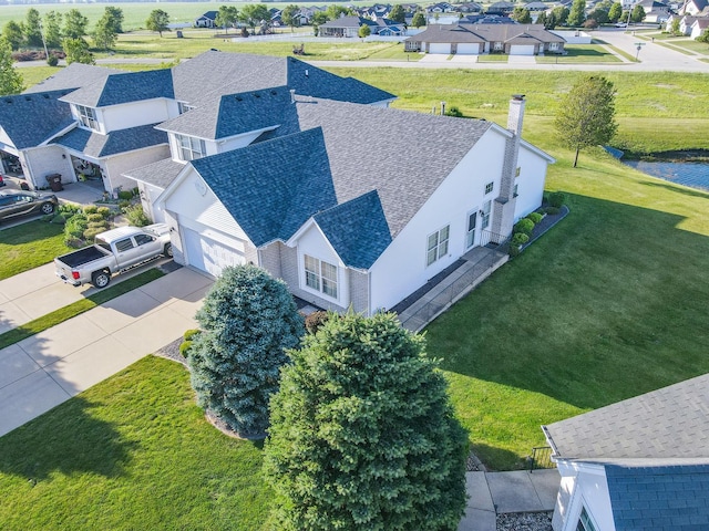 343 White Hawk Way, Manteno, IL 60950 - aerial perspective of suburban area