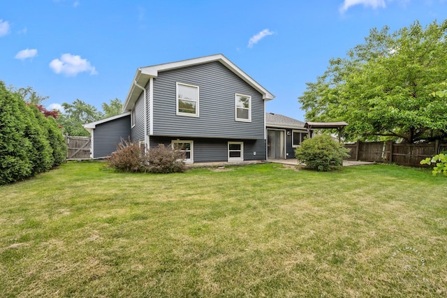 304 Dean Cir, Bolingbrook, IL 60440 - rear view of house with a patio