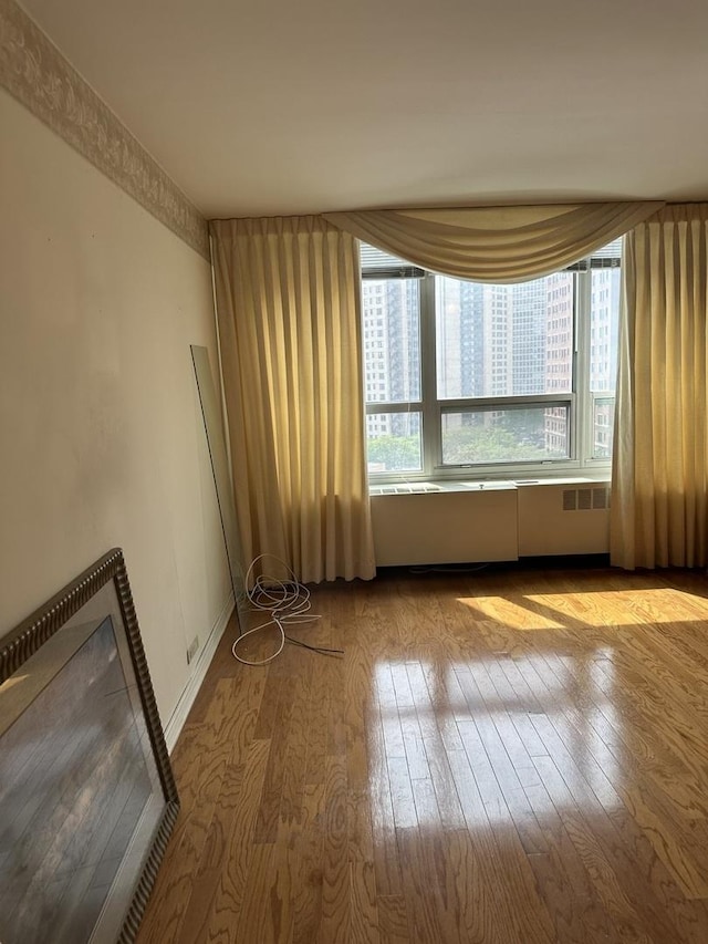 4800 S Chicago Beach Dr Unit 910S, Chicago, IL 60615 - unfurnished room with hardwood / wood-style floors