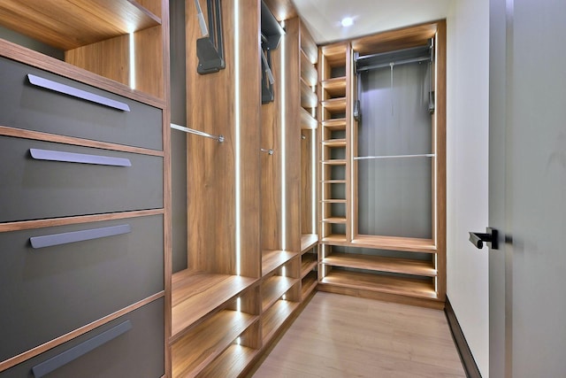 332 W Fremont Ave, Elmhurst, IL 60126 - spacious closet featuring wood finished floors