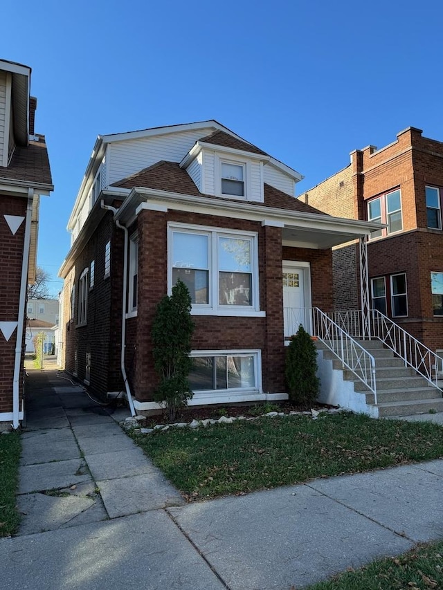 1422 N Latrobe Ave, Chicago, IL 60651 - view of front of house featuring brick siding