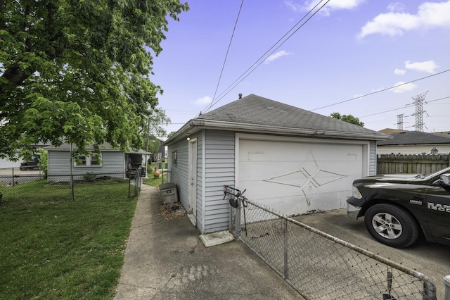 6513 Kane Ave, Hodgkins, IL 60525 - view of detached garage
