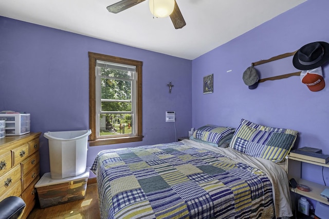 6513 Kane Ave, Hodgkins, IL 60525 - bedroom featuring a ceiling fan