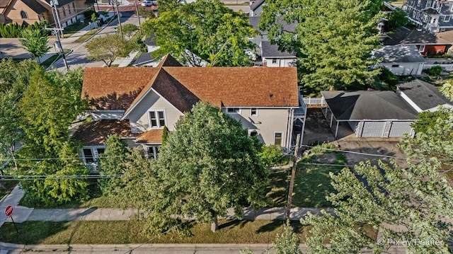 18 Madison St, Algonquin, IL 60102 - aerial perspective of suburban area