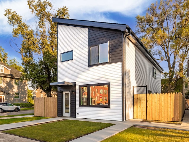 5901 W Erie St, Chicago, IL 60644 - view of contemporary home