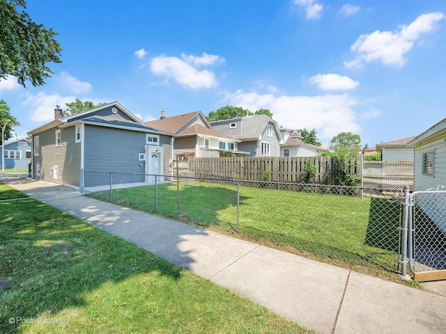 1246 Marengo Ave, Forest Park, IL 60130 - view of front of property featuring a chimney and a residential view