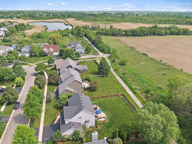 1S215 S Hyde Park, Geneva, IL 60134 - aerial view of property and surrounding area with a large body of water and nearby suburban area