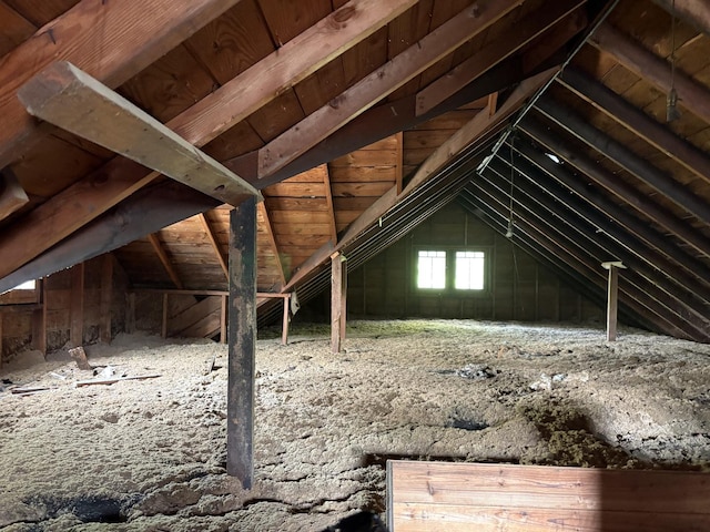 1101 N Ash St, Waukegan, IL 60085 - view of unfinished attic