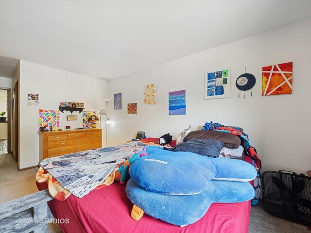 422 Lincoln Ave Unit A, Fox River Grove, IL 60021 - view of carpeted bedroom