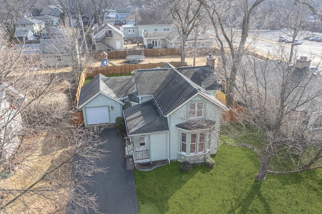 5213 Fairview Ave, Downers Grove, IL 60515 - aerial overview of property's location featuring nearby suburban area