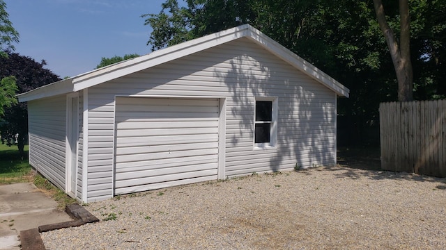 402 W Fulton St, Polo, IL 61064 - view of detached garage