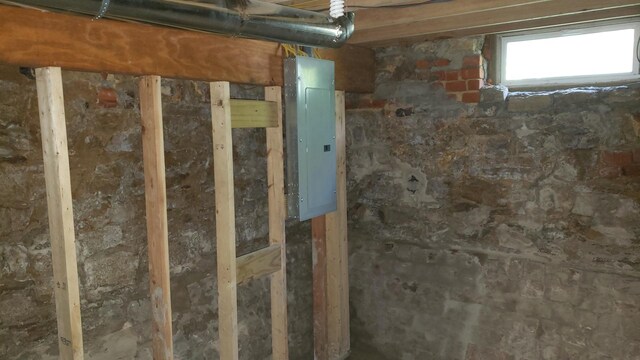 402 W Fulton St, Polo, IL 61064 - basement with electric panel