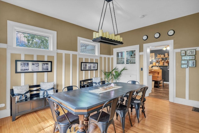 320 E Locust St, Watseka, IL 60970 - dining room featuring light wood-type flooring