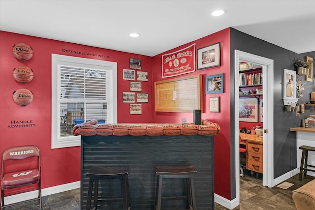320 E Locust St, Watseka, IL 60970 - detailed view of a dry bar and recessed lighting