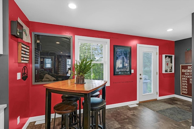 320 E Locust St, Watseka, IL 60970 - foyer with baseboards and recessed lighting