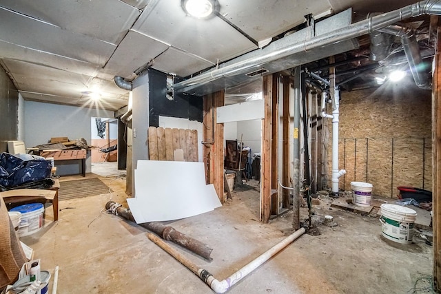 1340 E 76th St, Chicago, IL 60619 - view of unfinished basement