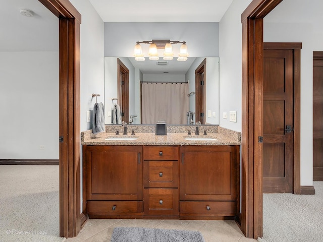 456 S Julian St, Naperville, IL 60540 - full bathroom featuring double vanity