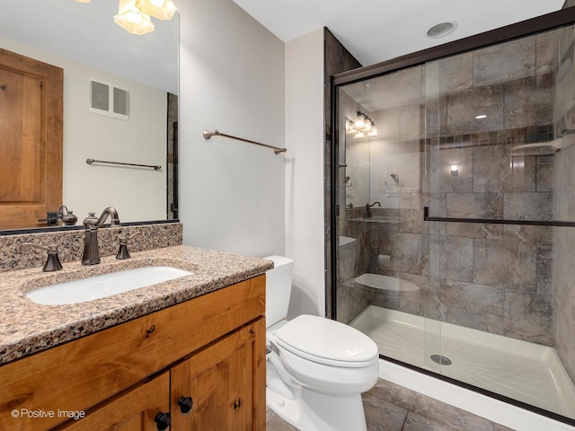456 S Julian St, Naperville, IL 60540 - full bath with vanity and a stall shower