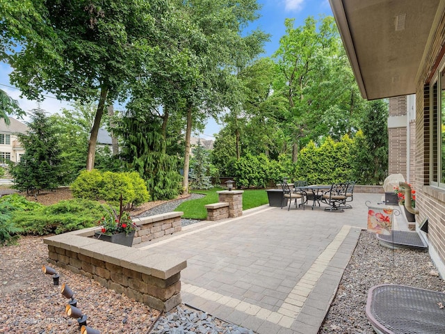 456 S Julian St, Naperville, IL 60540 - view of patio / terrace with outdoor dining space