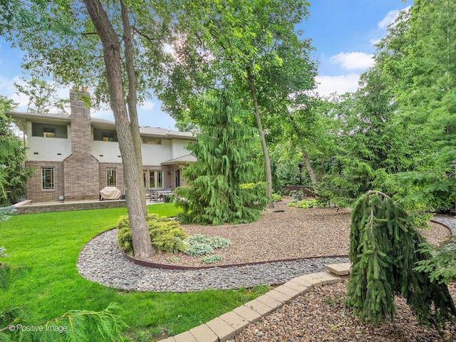 456 S Julian St, Naperville, IL 60540 - view of grassy yard featuring a patio area