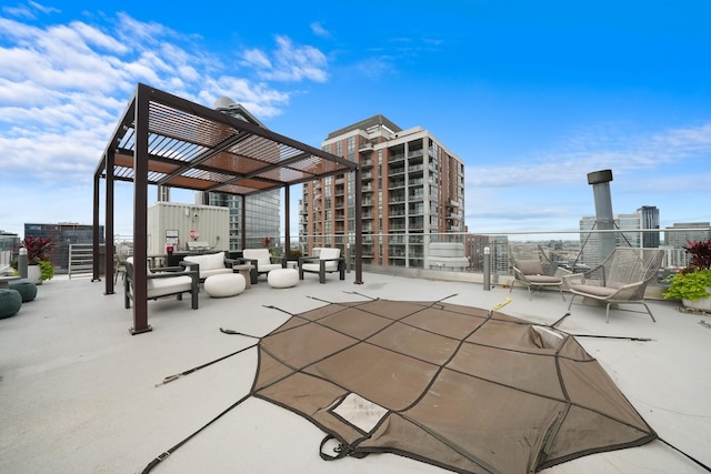 40 E 9th St Unit 1807, Chicago, IL 60605 - view of patio