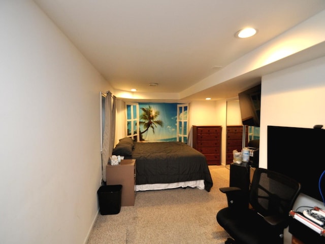 606 Reserve Ln, Joliet, IL 60431 - bedroom with light carpet and recessed lighting
