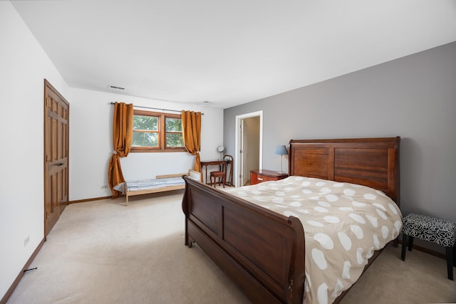1125 Huntleigh Dr, Naperville, IL 60540 - bedroom with light carpet and baseboards