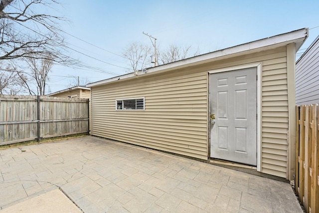 1505 N Talman Ave Unit 1, Chicago, IL 60622 - view of shed with a fenced backyard