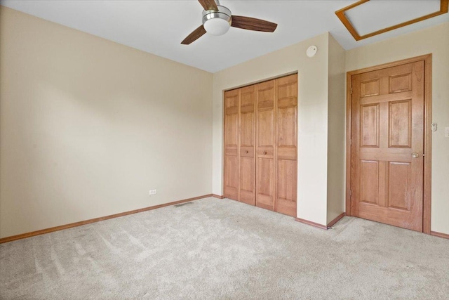 1132 10 Pin Ln, Beach Park, IL 60099 - unfurnished bedroom with carpet, baseboards, and a closet