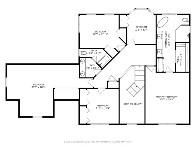 6724 Greene Rd, Woodridge, IL 60517 - property floor plan