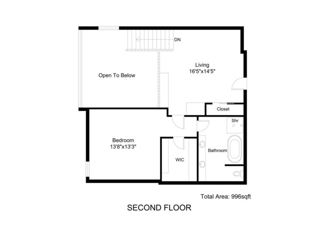 839 N Hermitage Ave Unit 101, Chicago, IL 60622 - property floor plan