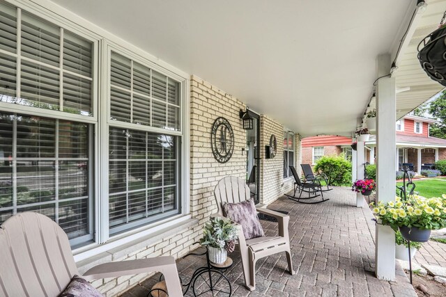 2310 Malik Ct, Glenview, IL 60025 - view of covered porch