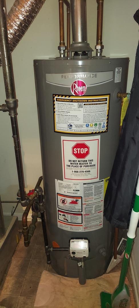 39806 Waterloo Dr, Beach Park, IL 60083 - utilities featuring gas water heater
