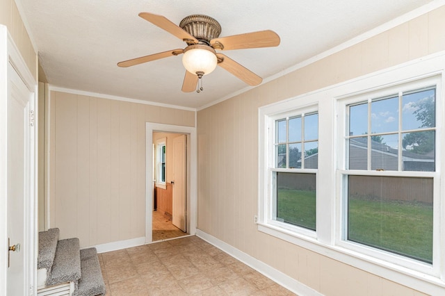 1018 Jericho Rd, Aurora, IL 60506 - empty room with ornamental molding and baseboards