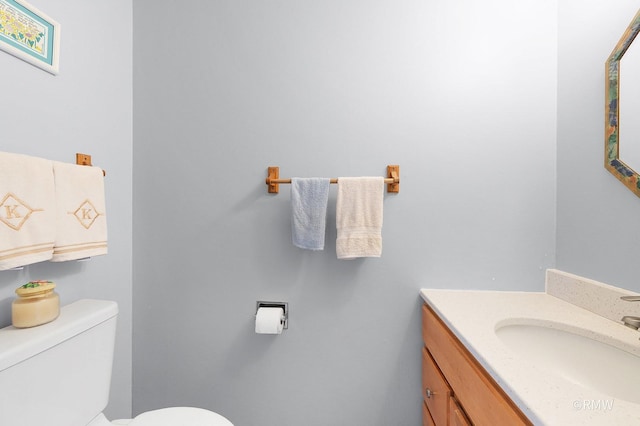 380 Ventura Club Dr, Roselle, IL 60172 - half bathroom with toilet and vanity