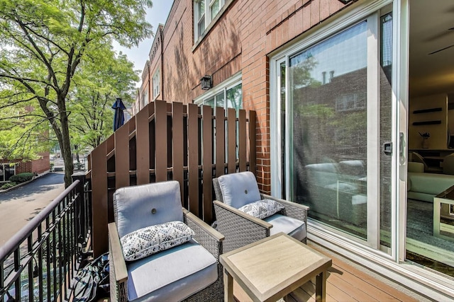 2801 N Wolcott Ave Unit L, Chicago, IL 60657 - view of balcony