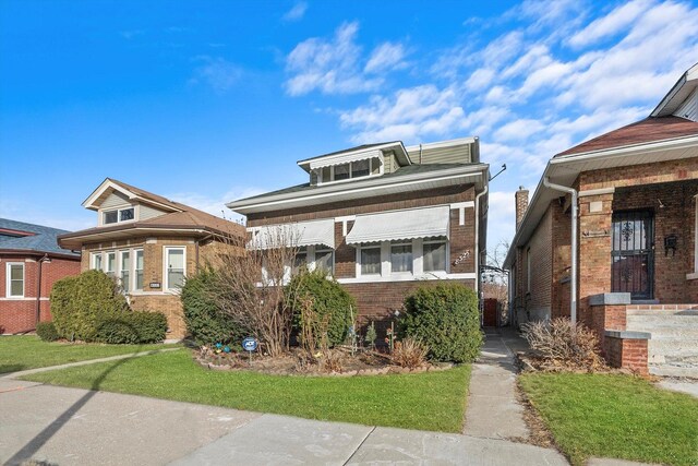 8325 S Dante Ave, Chicago, IL 60619 - view of front of home with brick siding