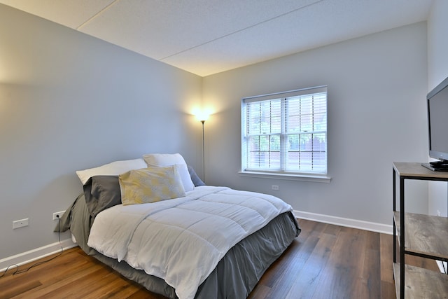 210 N Addison Ave Unit 201, Elmhurst, IL 60126 - bedroom with baseboards and wood finished floors